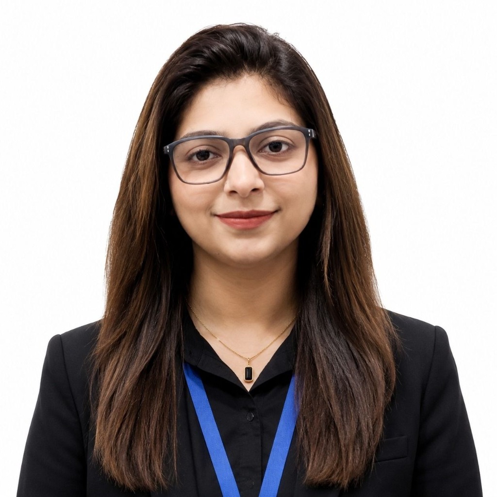 Portrait of Zarka Alam - Marketing & Business Development Head